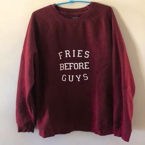 Crewneck graphic sweater